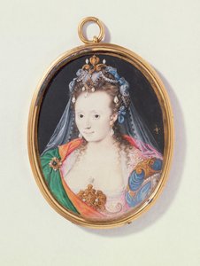 Miniatur von Arabella Stuart, Herzogin von Lennox, 1593