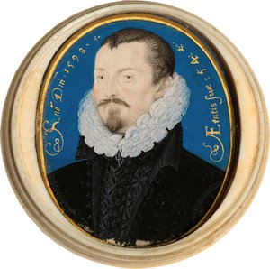 Porträt von Sir Thomas Bodley 1545-1613, 1598