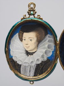 Porträt einer Frau von Nicholas Hilliard