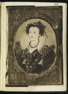 Königin Elisabeth I. (Miniatur) von Nicholas Hilliard
