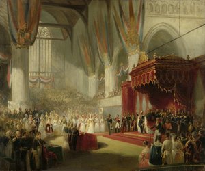 Die Inauguration von König Wilhelm II., Amsterdam