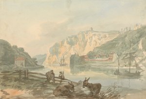 Hotwells von der Rownham Fähre von Nicholas Pocock