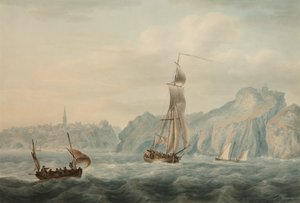 Hafen von Tenby von Nicholas Pocock