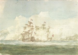 Die Schlacht des glorreichen Ersten Juni von Nicholas Pocock