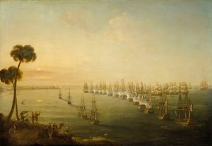 Die Schlacht am Nil von Nicholas Pocock