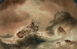 Das Wrack der 