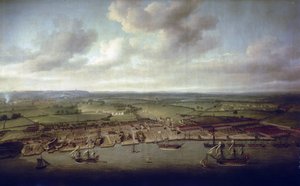 Die Docks und Werften von Woolwich (England), die Werft der königlichen Gebäude seit dem 16. Jahrhundert