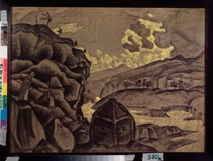 Dekor für "Peer Gynt" von Henrik Ibsen von Nicholas Roerich