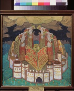 Zum Gedenken an vier Könige von Nicholas Roerich