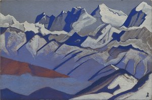 Everest, 1936 von Nicholas Roerich