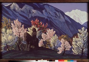 Guga Chohan. Kulu-Tal (Indien) von Nicholas Roerich