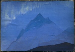 Himalaya, Regen, 1933 von Nicholas Roerich