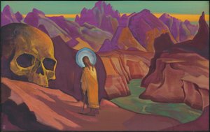 Issa und der Schädel des Riesen von Nicholas Roerich