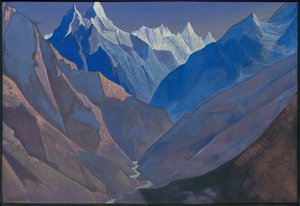 Berg "M", 1931 von Nicholas Roerich