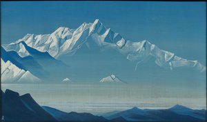 Berg der fünf Schätze von Nicholas Roerich