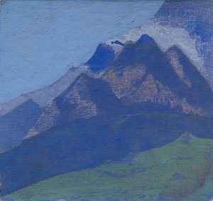 Bergstudie, ca. 1929 von Nicholas Roerich