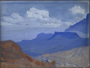 Nubra-Tal, 1926 von Nicholas Roerich