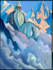 Svyatogor (Russische legendäre Figur) von Nicholas Roerich