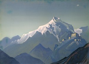 Tibet: Ein Kloster, 1944