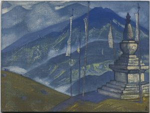Nebelwellen, "Himalaya" Serie, 1924 von Nicholas Roerich