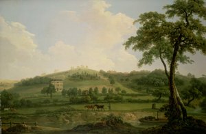 Ansicht von Oakage Hall, Colwich von Nicholas Thomas Dall