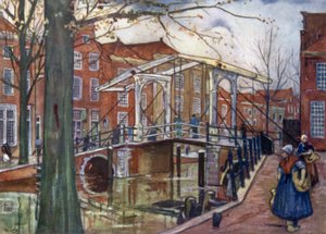De Oude Rijn, Leiden von Nico Jungman