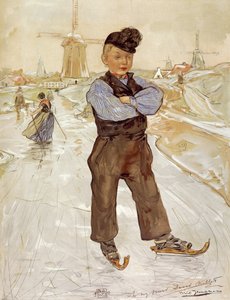 Schlittschuhläufer von Nico Jungmann