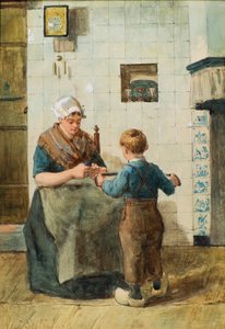 Wolle wickeln von Nico Steffelaar