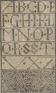 Esemplario di lavori, Seite 16 verso, August 1529