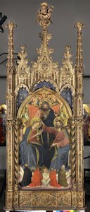 Krönung der Jungfrau, ca. 1400 von Nicolò di Pietro