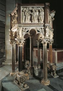 Kanzel des Baptisteriums des Heiligen Johannes