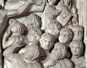 Die Kreuzigung (Detail) von Nicola Pisano