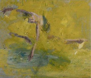 Ballerina auf dem Meer, 2021 von Nicola Pucci