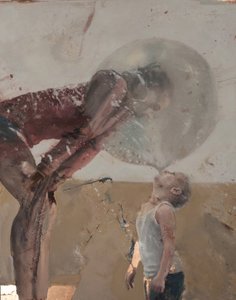Blase III (Kind mit Mutter), 2020 von Nicola Pucci