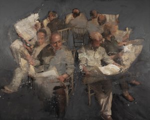 Tägliches Lesen, 2021 von Nicola Pucci