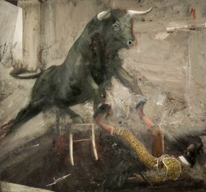 Toro-Stuhl und Torero