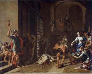 Die Enthauptung von Johannes dem Täufer von Nicola Vaccaro