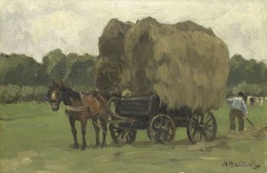 Heuwagen von Nicolaas Bastert