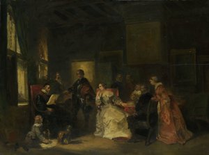 Historische Szene mit Wilhelm dem Schweiger?