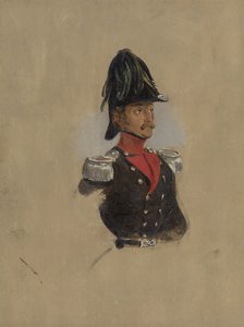Porträtstudie von Kapitän J.J.P. van Munnick