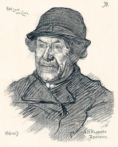 Skizze von Nico Jungmann, um 1900 von Nicolaas Wilhelm Jungmann