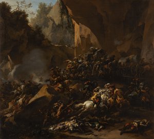 Reisende von Räubern überfallen