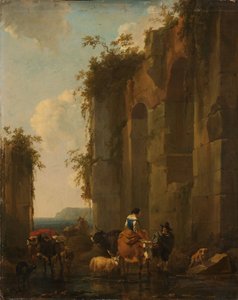 Ruinen in Italien von Nicolaes Pieterszoon Berchem