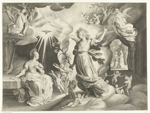 Verkündigung von Nicolaes de Bruyn