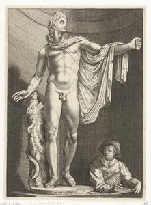 Apollo Belvedere von Nicolaes de Bruyn