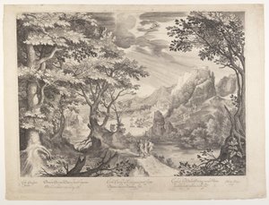Die Jünger auf dem Weg nach Emmaus