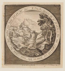 Dritter Tag: Die Erschaffung von Land und Vegetation, aus Die Schöpfung bis zur Vertreibung aus dem Paradies