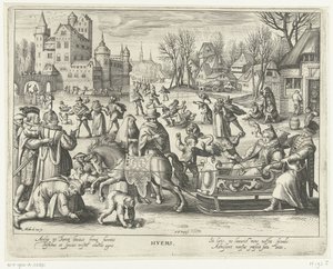 Winter von Nicolaes de Bruyn