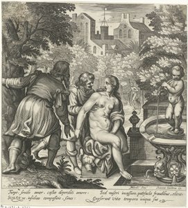 Susanna und die Ältesten von Nicolaes van Geelkercken