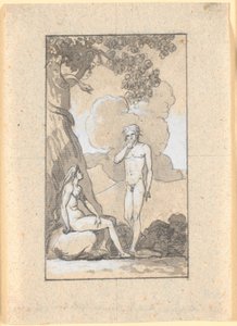 Adam isst vom Baum von Nicolai Abildgaard